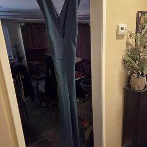 Lulu's Deep Blue Jumpsuit